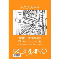 Fabriano Accademia Artist Paperback A4 200 Yaprak 120g - Thumbnail