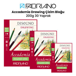 Fabriano - Fabriano Accademia Drawing Çizim Bloğu 200g 30 Yaprak
