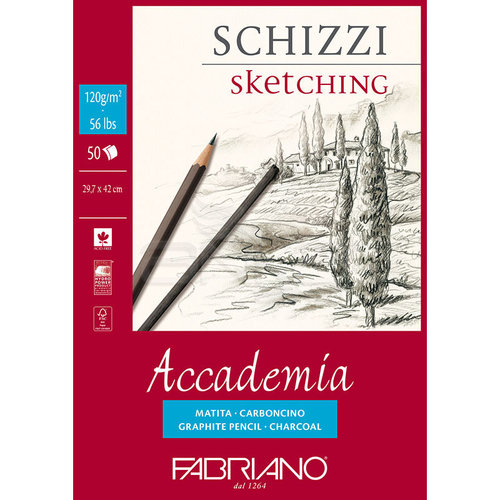 Fabriano Accademia Sketching Çizim Bloğu 120g 50 Yaprak
