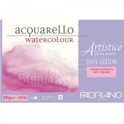 Fabriano - Fabriano Artistico Extra White 300g 20 Yaprak 26x36cm (1)