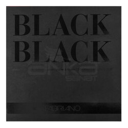 Fabriano Black Black Siyah Blok 300g 20 Yaprak - Thumbnail