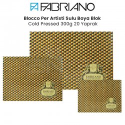 Fabriano - Fabriano Blocco Per Artisti Sulu Boya Blok Cold Pressed 300g 20 Yaprak