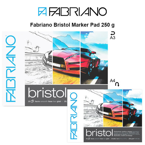 Fabriano Bristol Marker Pad 250g