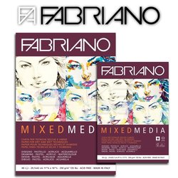 Fabriano Mixed Media Blok 250g 40 Yaprak - Thumbnail