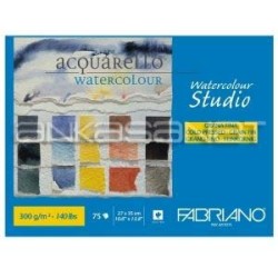 Fabriano Watercolour Studio Cold Pressed Sulu Boya Blok 27x35cm 300g 75 Yaprak - Thumbnail