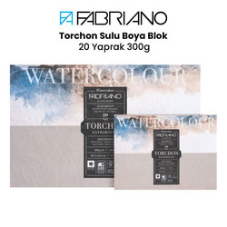 Fabriano - Fabriano Torchon Sulu Boya Blok 20 Yaprak 300g