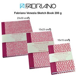 Fabriano - Fabriano Venezia Sketch Book 200g 48 Yaprak