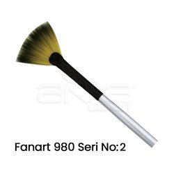 Fanart - Fanart 980 Seri Yelpaze Fırça (1)