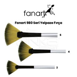 Fanart - Fanart 980 Seri Yelpaze Fırça