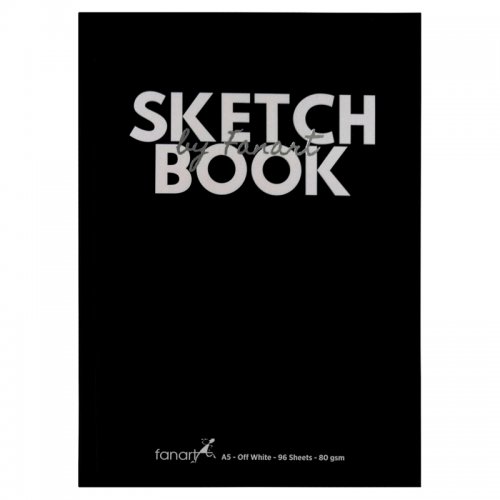 Fanart Academy Sketch Book Sert Kapak Eskiz Defteri 80gr 96 Yaprak