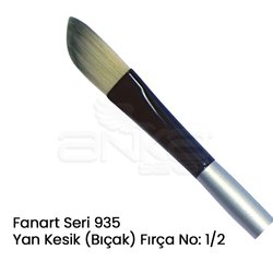 Fanart Seri 935 Yan Kesik (Bıçak) Fırça - Thumbnail