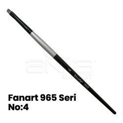 Fanart 965 Seri Düz Kesik Uçlu Fırça - Thumbnail