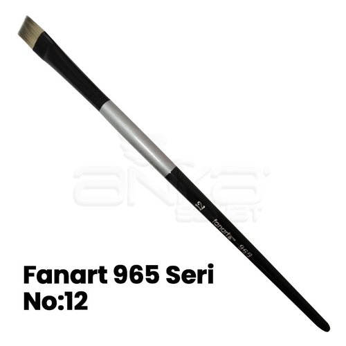 Fanart 965 Seri Düz Kesik Uçlu Fırça