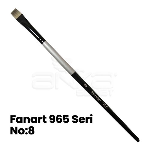 Fanart 965 Seri Düz Kesik Uçlu Fırça