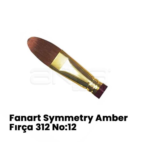 Fanart Symmetry Amber Kedi Dili Sentetik Fırça 312