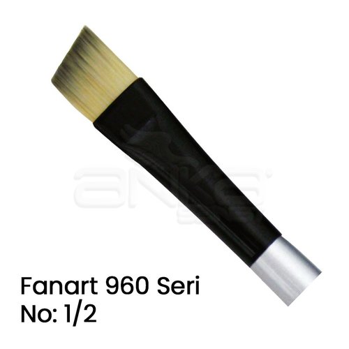 Fanart 960 Seri Yan Kesik Uçlu Fırça