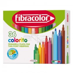 Fibracolor Colorito Keçeli Kalem Seti 36 Renk - Thumbnail