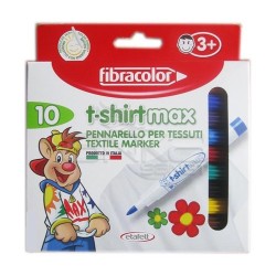 Fibracolor - Fibracolor T-shirtmax Tekstil Kalemi Set 10lu