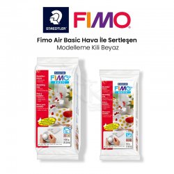 Fimo - Fimo Air Basic Hava İle Sertleşen Modelleme Kili Beyaz