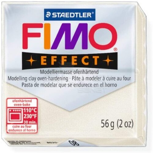 Fimo Effect Polimer Kil 57g No:08 Metallic Pearl - 08 Metallic Pearl