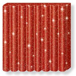 Fimo - Fimo Effect Polimer Kil 57g No:202 Glitter Red