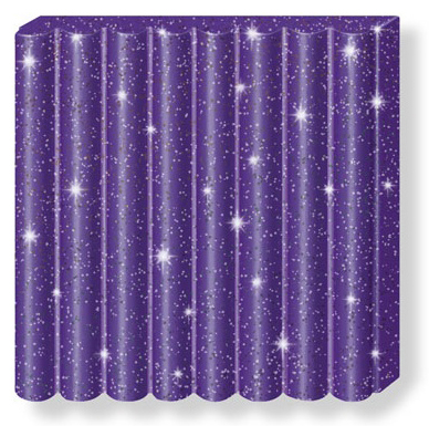 Fimo Effect Polimer Kil 57g No:602 Glitter Lilac - 602 Glitter Lilac