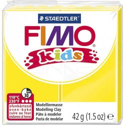 Fimo - Fimo Kids Polimer Kil 42g No:1 Sarı