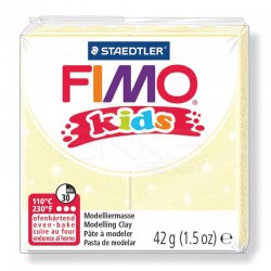 Fimo - Fimo Kids Polimer Kil 42g No:106 Sedefli Sarı