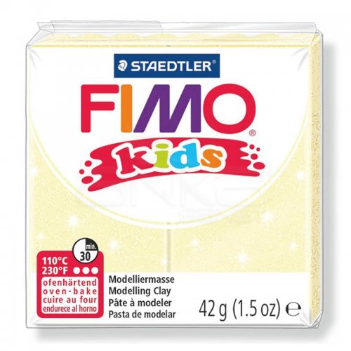 Fimo Kids Polimer Kil 42g No:106 Sedefli Sarı - 106 Sedefli Sarı
