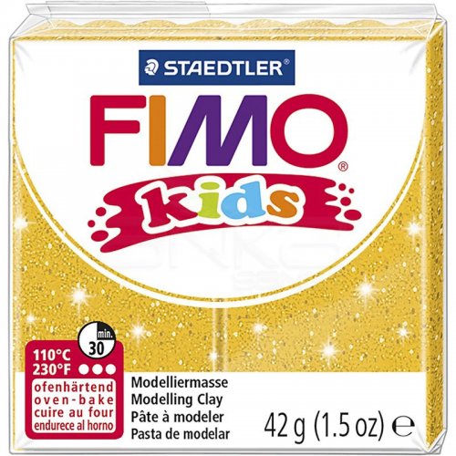 Fimo Kids Polimer Kil 42g No:112 Yaldızlı Altın