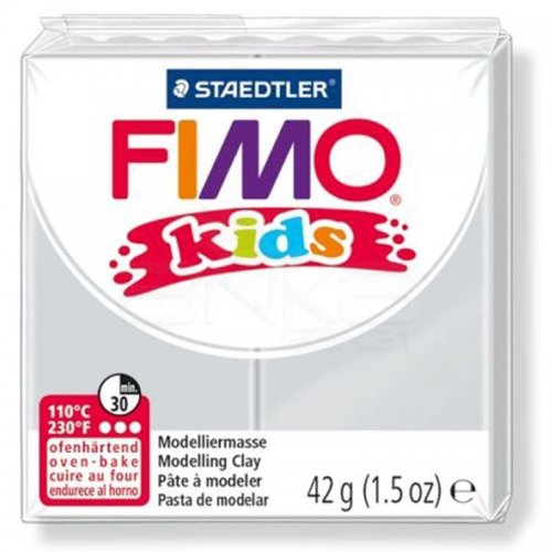 Fimo Kids Polimer Kil 42g No:80 Açık Gri
