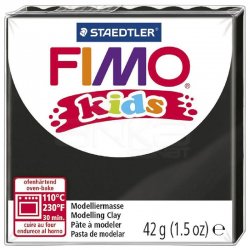 Fimo - Fimo Kids Polimer Kil 42g No:9 Siyah