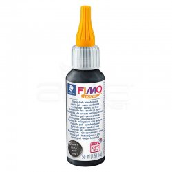 Fimo - Fimo Liquid Gel Siyah 50ml 8050-9 (1)