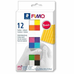 Fimo - Fimo Polimer Kil Seti 12 Parça Basic 8023 C12-1