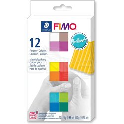 Fimo - Fimo Polimer Kil Seti 12 Parça Brilliant 8023 C12-2