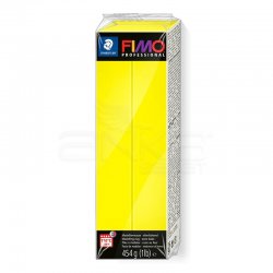 Fimo - Fimo Professional Polimer Kil 454g No:1 Lemon Yellow