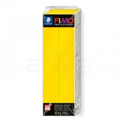 Fimo - Fimo Professional Polimer Kil 454g No:100 True Yellow