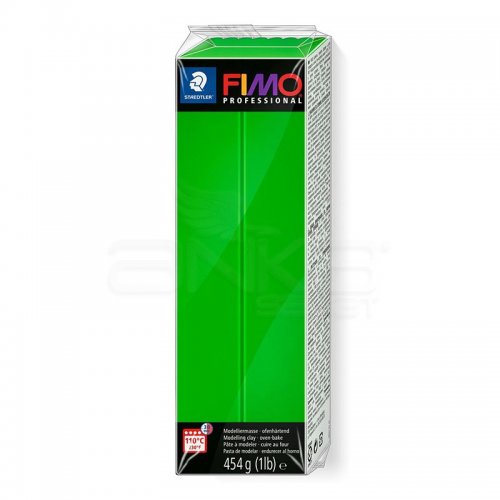 Fimo Professional Polimer Kil 454g No:5 Nature Green - 5 Nature Green