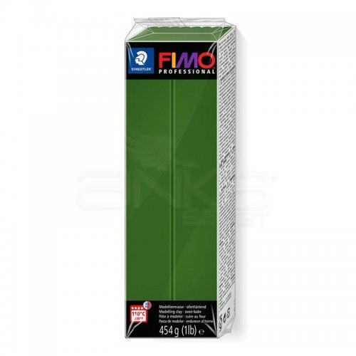 Fimo Professional Polimer Kil 454g No:57 Leaf Green - 57 Leaf Green