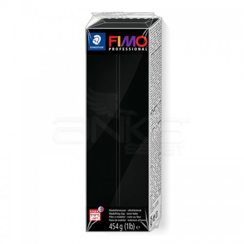 Fimo Professional Polimer Kil 454g No:9 Black - 9 Black