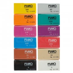Fimo - Fimo Professional Polimer Kil Seti 12 Parça Basic 8043 C12-1 (1)