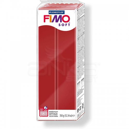 Fimo Soft Polimer Kil 454g No:2 Christmas Red