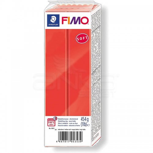 Fimo Soft Polimer Kil 454g No:24 İndian Red