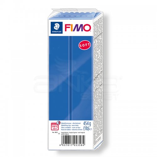 Fimo Soft Polimer Kil 454g No:33 Blue Brillant - 33 Blue Brillant