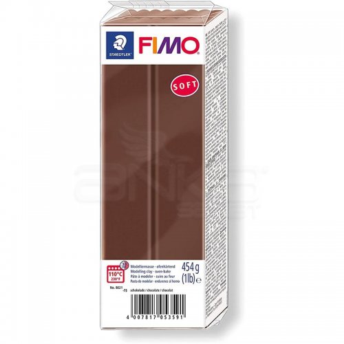 Fimo Soft Polimer Kil 454g No:75 Chocolate