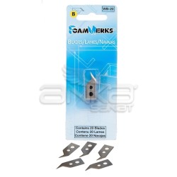 FoamWerks - FoamWerks Bledes 20li Yedek Bıçak WB-20