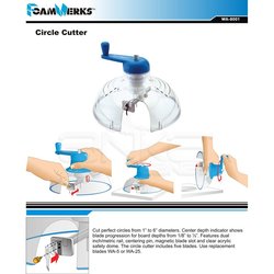 FoamWerks - FoamWerks Strafor Kesme Aleti-Foamboard Circle Cutter-WA 8001 (1)