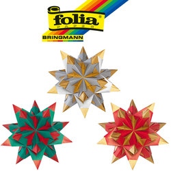 Folia - Folia Bascetta Star Kit Çift Yüzeyli 20x20cm