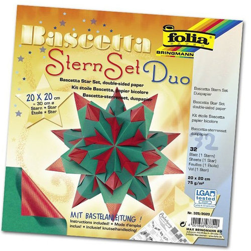 Folia Bascetta Star Kit Çift Yüzeyli 20x20cm