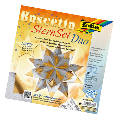 Folia Bascetta Star Kit Çift Yüzeyli 20x20cm